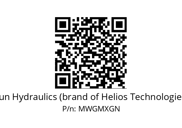   Sun Hydraulics (brand of Helios Technologies) MWGMXGN