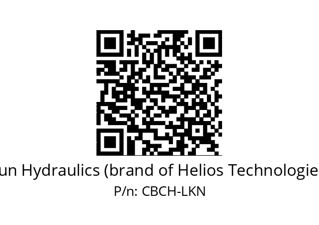   Sun Hydraulics (brand of Helios Technologies) CBCH-LKN