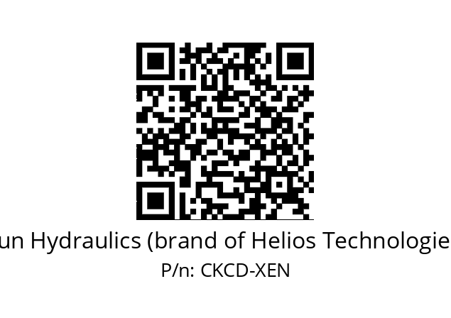   Sun Hydraulics (brand of Helios Technologies) CKCD-XEN