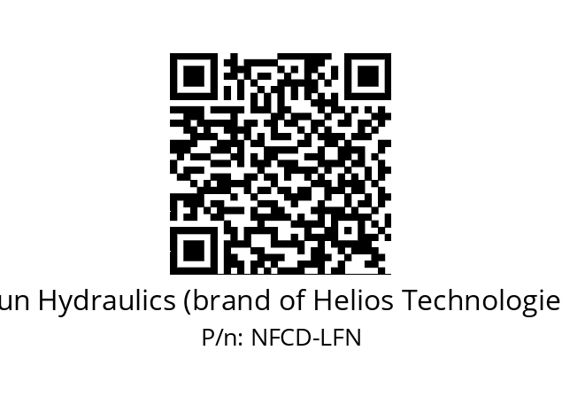   Sun Hydraulics (brand of Helios Technologies) NFCD-LFN