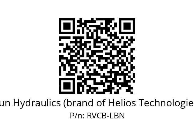   Sun Hydraulics (brand of Helios Technologies) RVCB-LBN