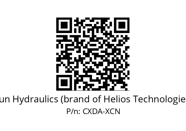   Sun Hydraulics (brand of Helios Technologies) CXDA-XCN