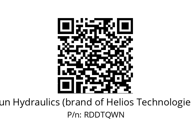   Sun Hydraulics (brand of Helios Technologies) RDDTQWN