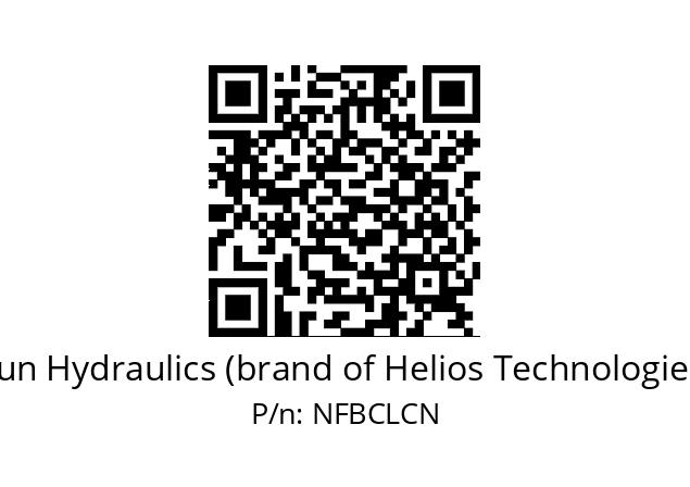   Sun Hydraulics (brand of Helios Technologies) NFBCLCN