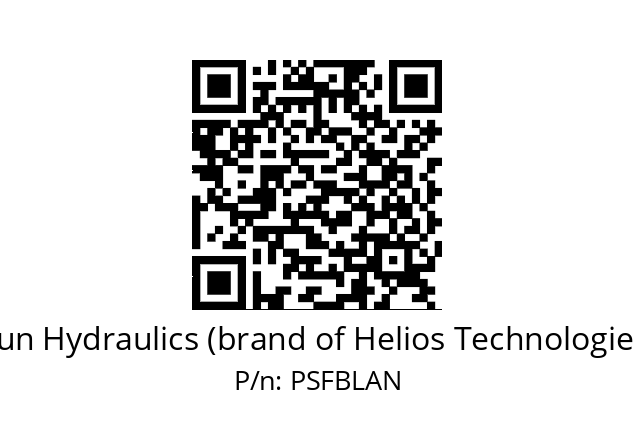   Sun Hydraulics (brand of Helios Technologies) PSFBLAN