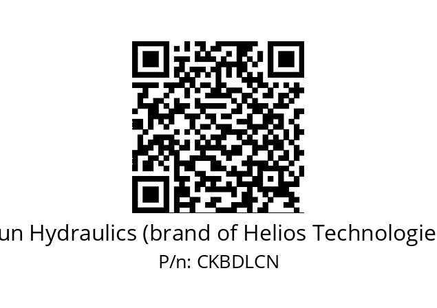   Sun Hydraulics (brand of Helios Technologies) CKBDLCN