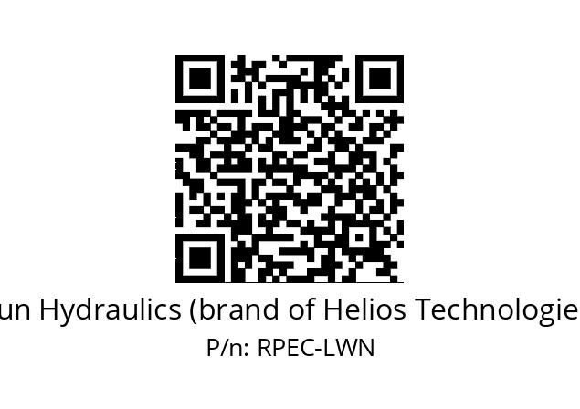   Sun Hydraulics (brand of Helios Technologies) RPEC-LWN