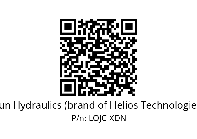   Sun Hydraulics (brand of Helios Technologies) LOJC-XDN