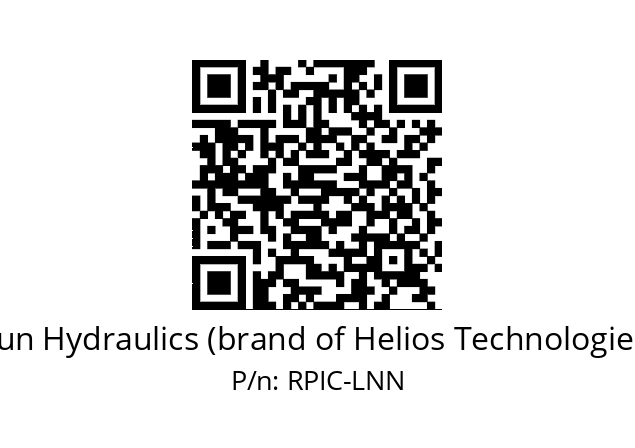   Sun Hydraulics (brand of Helios Technologies) RPIC-LNN