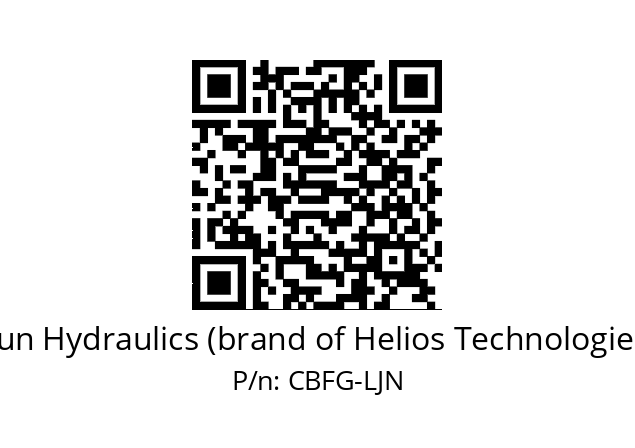   Sun Hydraulics (brand of Helios Technologies) CBFG-LJN