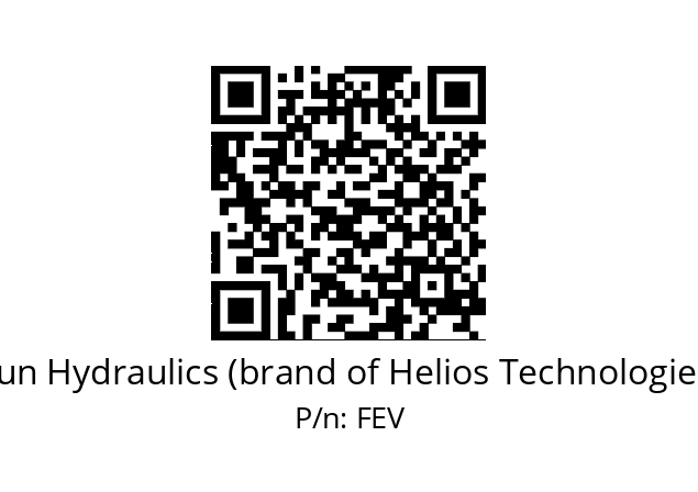   Sun Hydraulics (brand of Helios Technologies) FEV