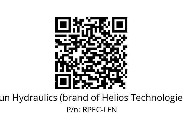   Sun Hydraulics (brand of Helios Technologies) RPEC-LEN