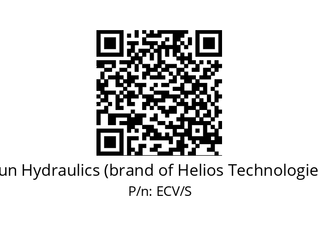   Sun Hydraulics (brand of Helios Technologies) ЕCV/S