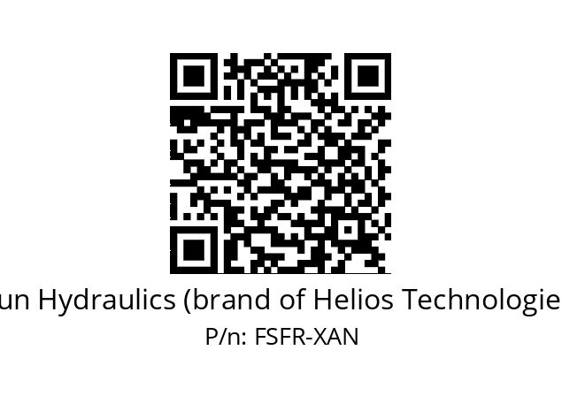   Sun Hydraulics (brand of Helios Technologies) FSFR-XAN