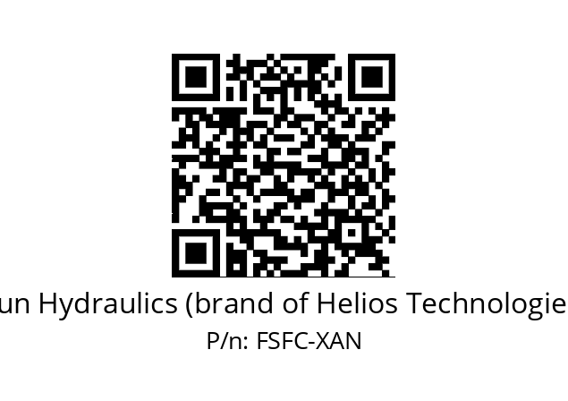   Sun Hydraulics (brand of Helios Technologies) FSFC-XAN