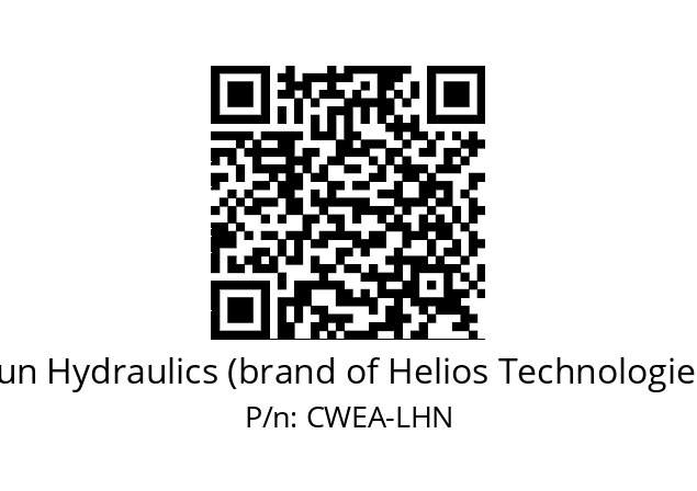   Sun Hydraulics (brand of Helios Technologies) CWEA-LHN