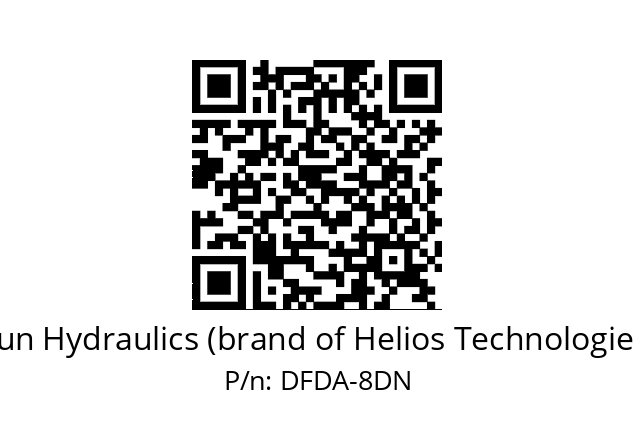   Sun Hydraulics (brand of Helios Technologies) DFDA-8DN