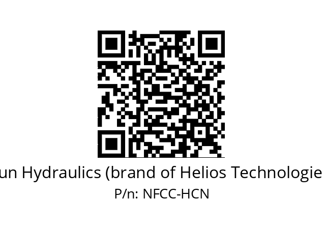   Sun Hydraulics (brand of Helios Technologies) NFCC-HCN