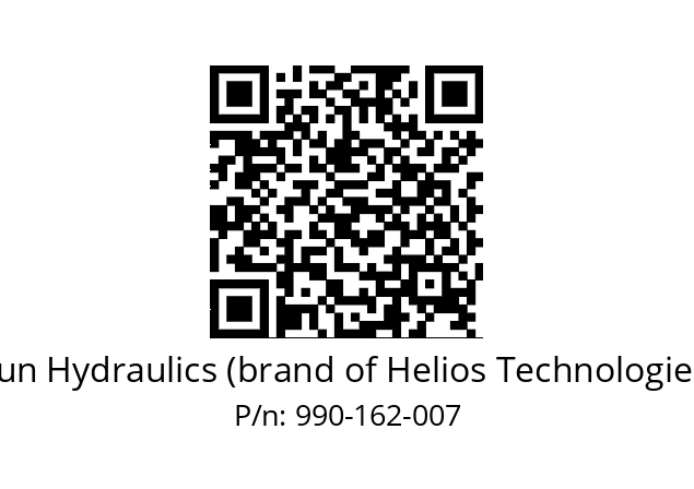   Sun Hydraulics (brand of Helios Technologies) 990-162-007