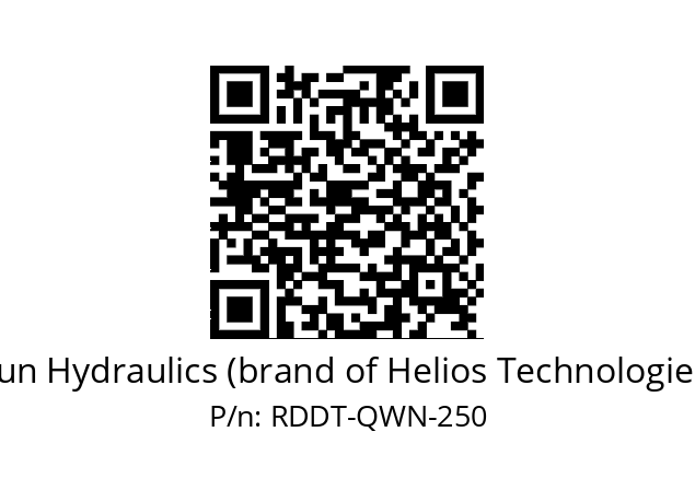   Sun Hydraulics (brand of Helios Technologies) RDDT-QWN-250