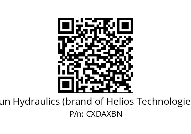   Sun Hydraulics (brand of Helios Technologies) CXDAXBN