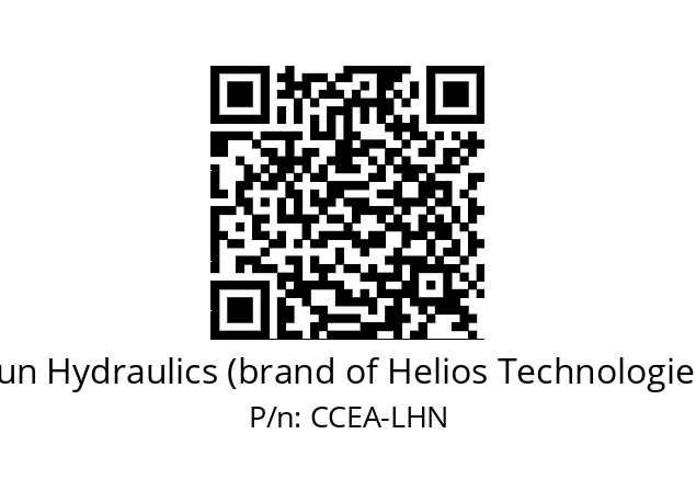   Sun Hydraulics (brand of Helios Technologies) CCEA-LHN