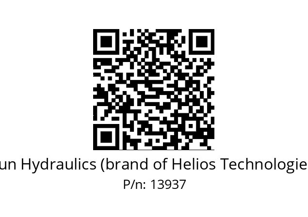   Sun Hydraulics (brand of Helios Technologies) 13937