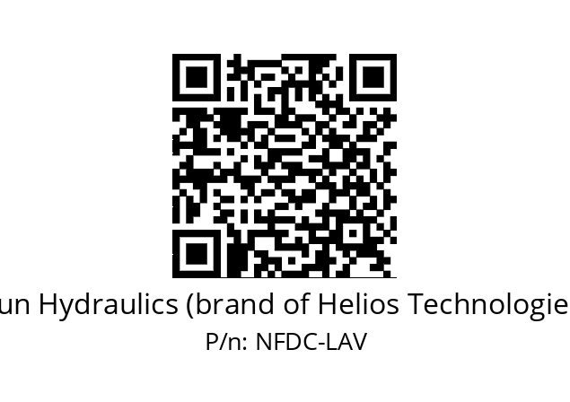   Sun Hydraulics (brand of Helios Technologies) NFDC-LAV