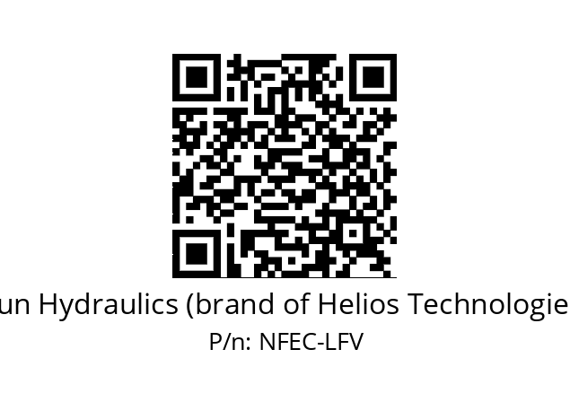   Sun Hydraulics (brand of Helios Technologies) NFEC-LFV