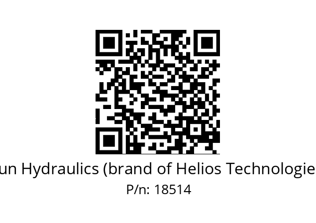   Sun Hydraulics (brand of Helios Technologies) 18514