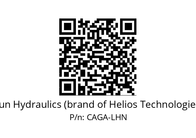   Sun Hydraulics (brand of Helios Technologies) CAGA-LHN