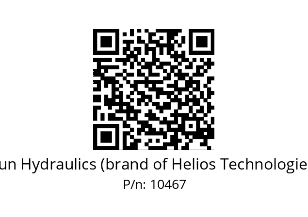   Sun Hydraulics (brand of Helios Technologies) 10467