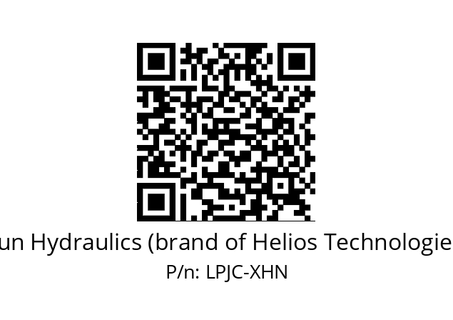   Sun Hydraulics (brand of Helios Technologies) LPJC-XHN