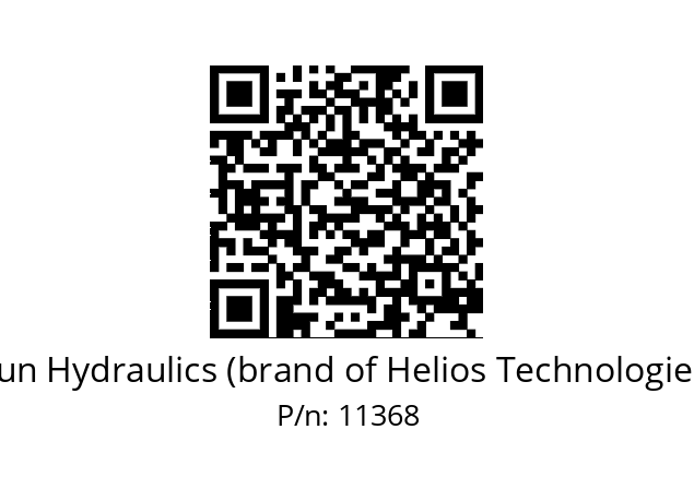   Sun Hydraulics (brand of Helios Technologies) 11368