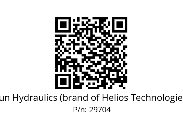   Sun Hydraulics (brand of Helios Technologies) 29704