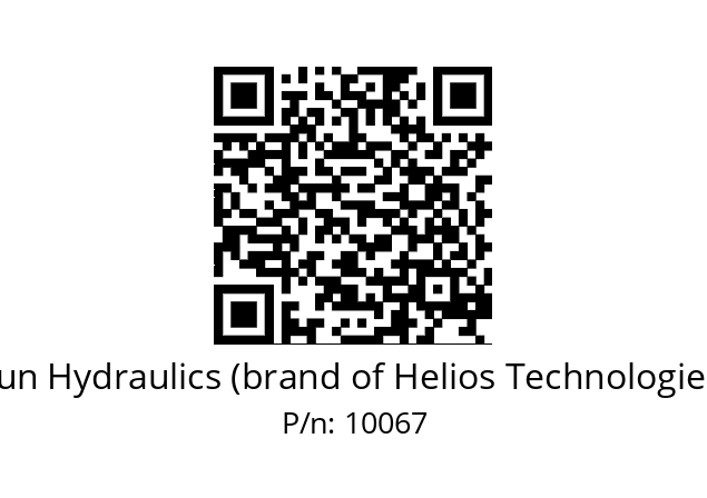   Sun Hydraulics (brand of Helios Technologies) 10067