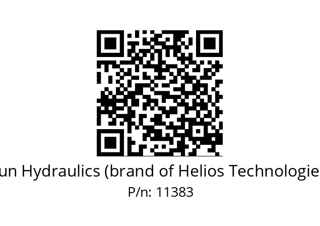   Sun Hydraulics (brand of Helios Technologies) 11383