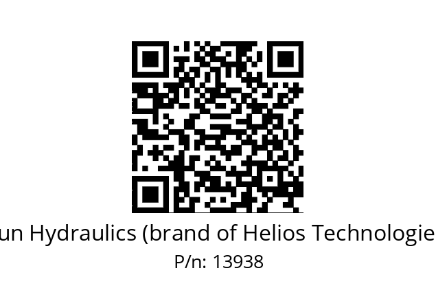   Sun Hydraulics (brand of Helios Technologies) 13938