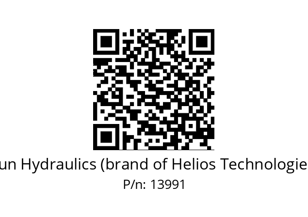   Sun Hydraulics (brand of Helios Technologies) 13991