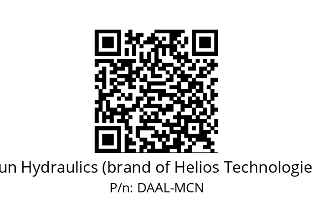   Sun Hydraulics (brand of Helios Technologies) DAAL-MCN