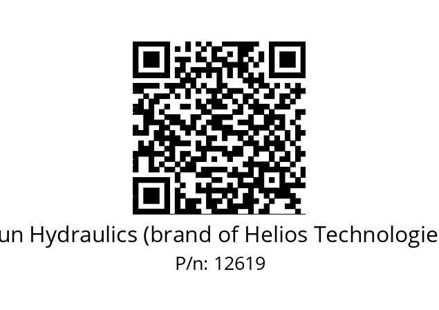  JYU  Sun Hydraulics (brand of Helios Technologies) 12619