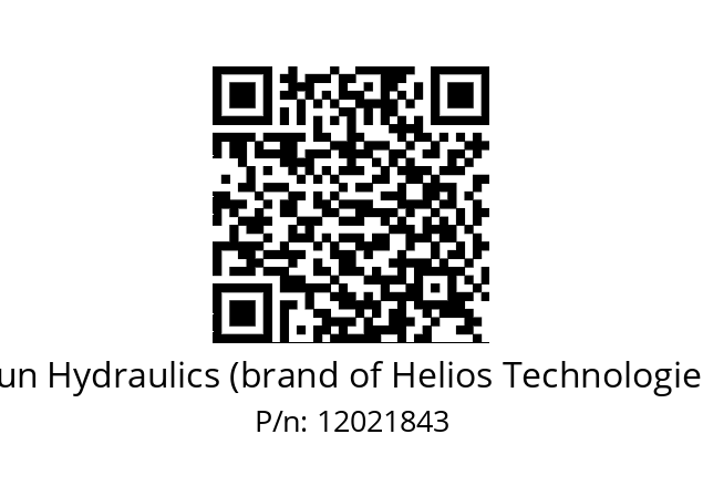   Sun Hydraulics (brand of Helios Technologies) 12021843