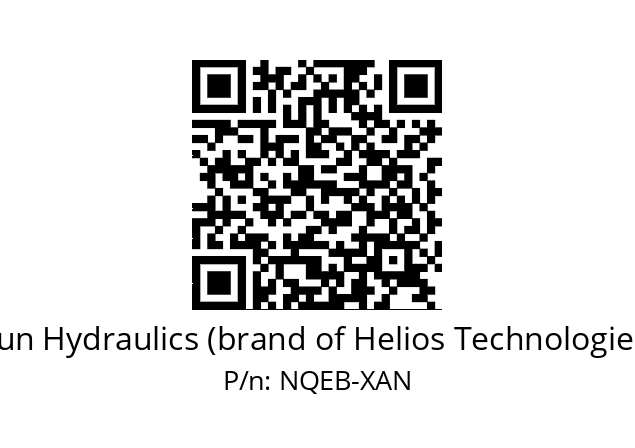   Sun Hydraulics (brand of Helios Technologies) NQEB-XAN