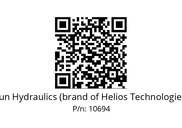   Sun Hydraulics (brand of Helios Technologies) 10694