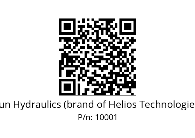   Sun Hydraulics (brand of Helios Technologies) 10001