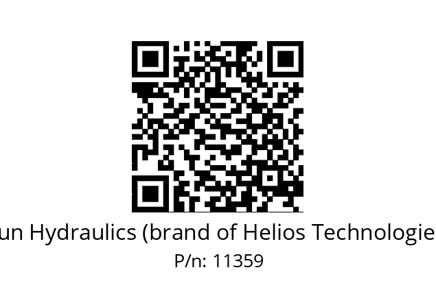   Sun Hydraulics (brand of Helios Technologies) 11359