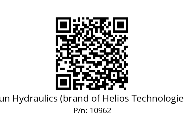   Sun Hydraulics (brand of Helios Technologies) 10962