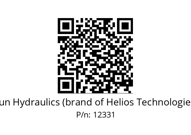   Sun Hydraulics (brand of Helios Technologies) 12331