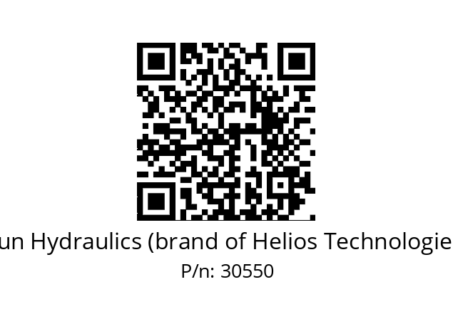   Sun Hydraulics (brand of Helios Technologies) 30550