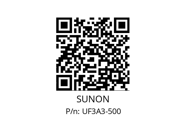   SUNON UF3A3-500